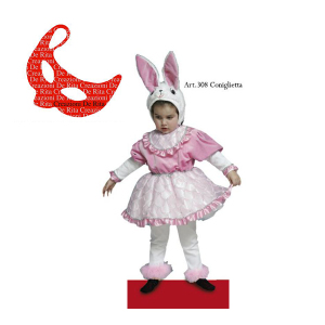 Costume Carnevale Baby Coniglietta De Rita | Massa Giocattoli