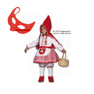 Costume Carnevale Cappuccetto Rosso | Massa Giocattoli