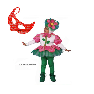 Costume Carnevale Fiorellino De Rita | Massa Giocattoli