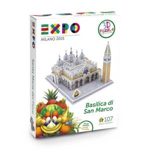 Expo Basilica San Marco Puzzle 3D Massa Giocattoli