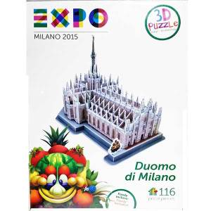 Expo Duomo di Milano Puzzle 3D Massa Giocattoli