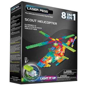 LASER PEGS Scout Helicopter | Massa Giocattoli