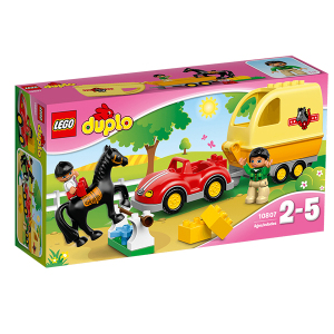 Lego Duplo 10807 Cavallo e Rimorchio | Massa Giocattoli