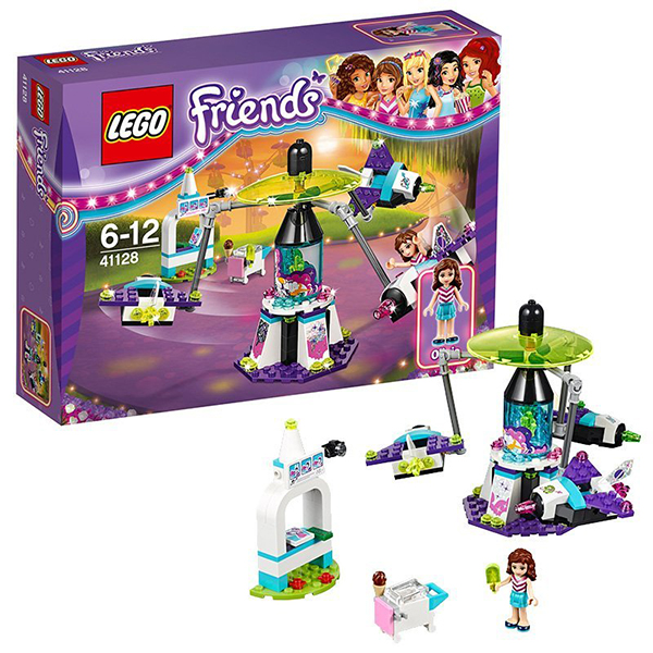 Lego Friends 41128 La Giostra Spaziale del Parco Divertimenti