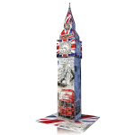 Puzzle Big Ben Flag Edition | Massa Giocattoli