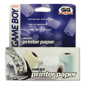 Game Boy Printer Paper|Massa Giocattoli