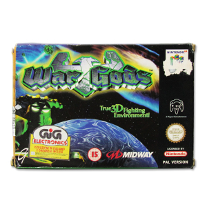 Nintendo 64 War Gods|Massa Giocattoli