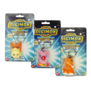 Digimon Orologio 3D Portachiavi|Massa Giocattoli