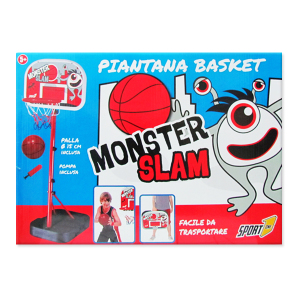 Piantana Basket Monster Slam|Massa Giocattoli