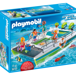 Playmobil 9233 Barca a fondo trasparente con motore subacqueo|Massa Giocattoli