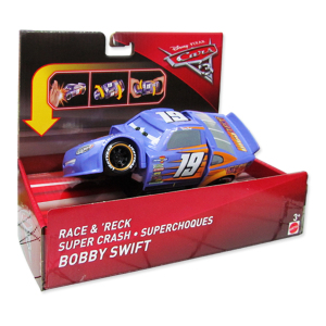 Cars Bobby Swift Scontri Sconvolgenti|Massa Giocattoli