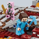 Lego Minecraft 21130 La ferrovia del Nether | Massa Giocattoli