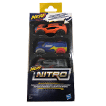 Blister 3 Auto Nerf Nitro| Massa Giocattoli