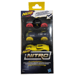 Blister 3 Auto Nerf Nitro| Massa Giocattoli