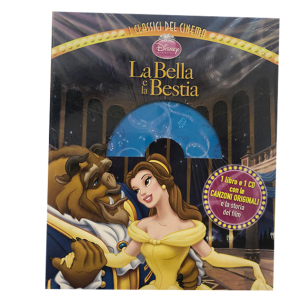 La Bella E La Bestia 1 Libro E 1 CD |Massa Giocattoli