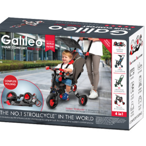 Galileo 4 in 1 Strollcycle|Massa Giocattoli