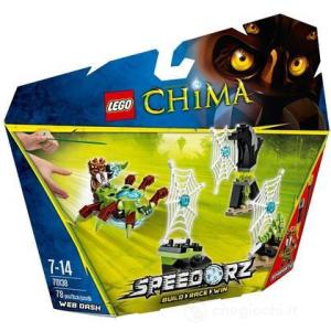LEGO Chima 70138 - Slalom tra le Ragnatele